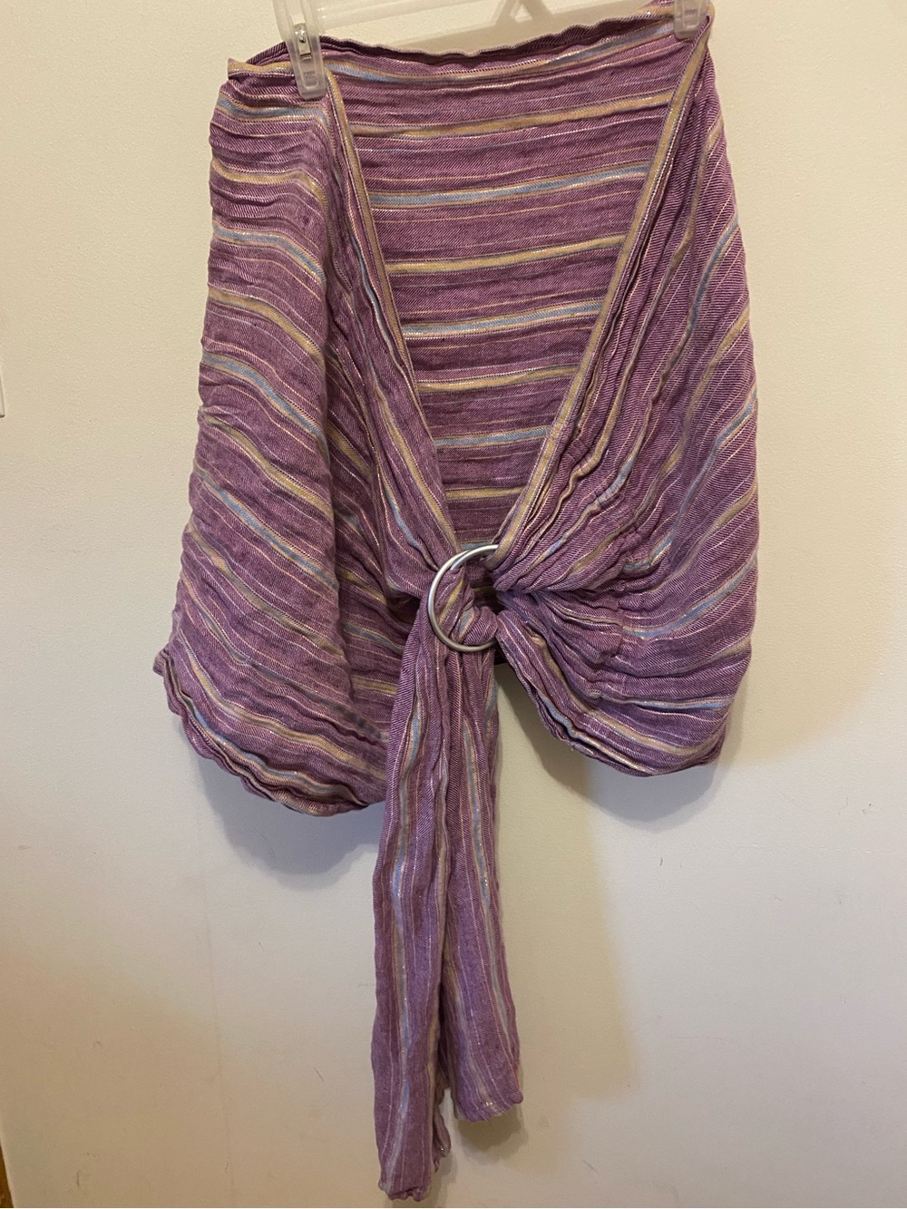 Rare Sakura Bloom ring sling with metallic threads